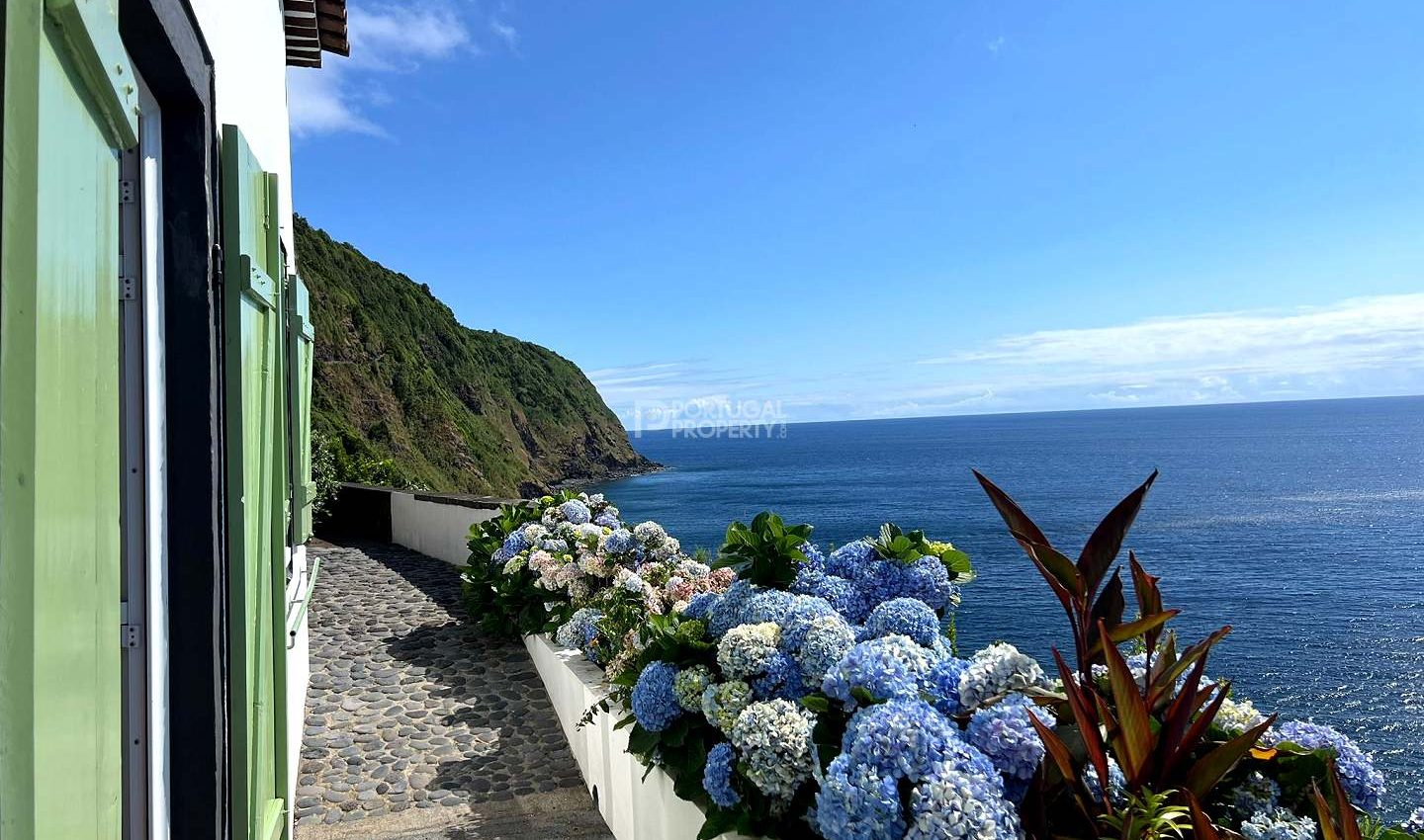 Once in a Lifetime Firstline Property Set in the Cliffside of Nordeste, São Miguel Island