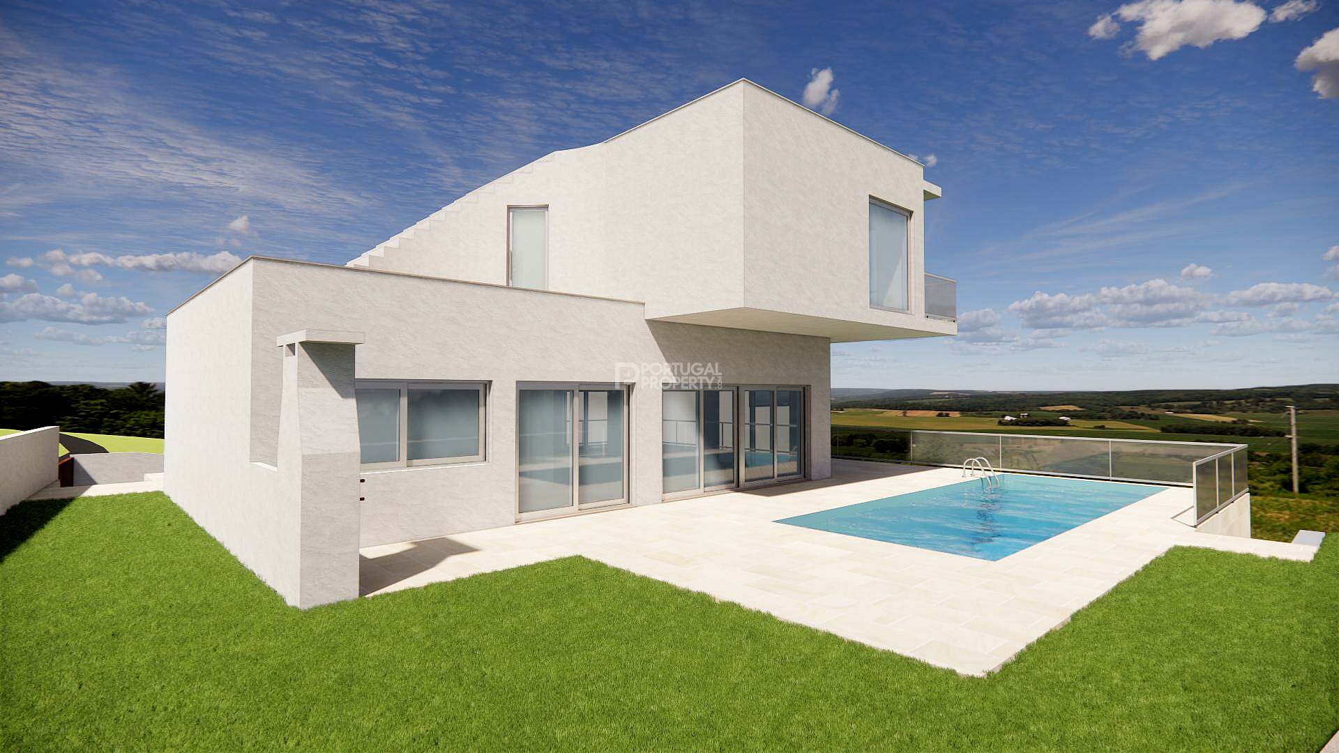 Modern Villa with Pool and Sea Proximity in Nazaré