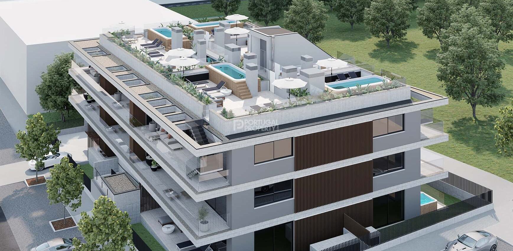 Penthouse Retreat – 4-Bedroom Apartment With Rooftop Pool And Panoramic Views