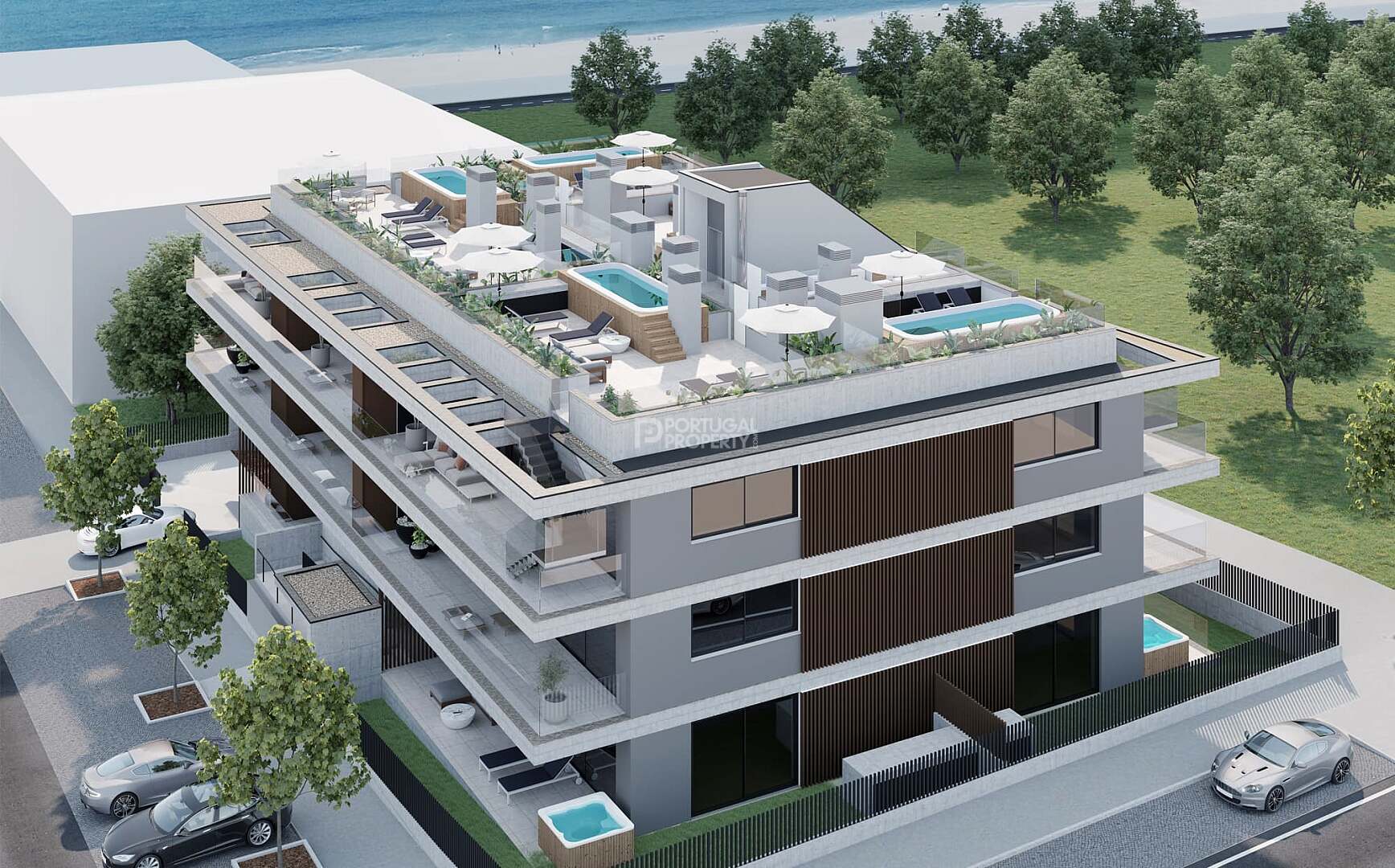 Penthouse Retreat – 4-Bedroom Apartment With Rooftop Pool And Panoramic Views