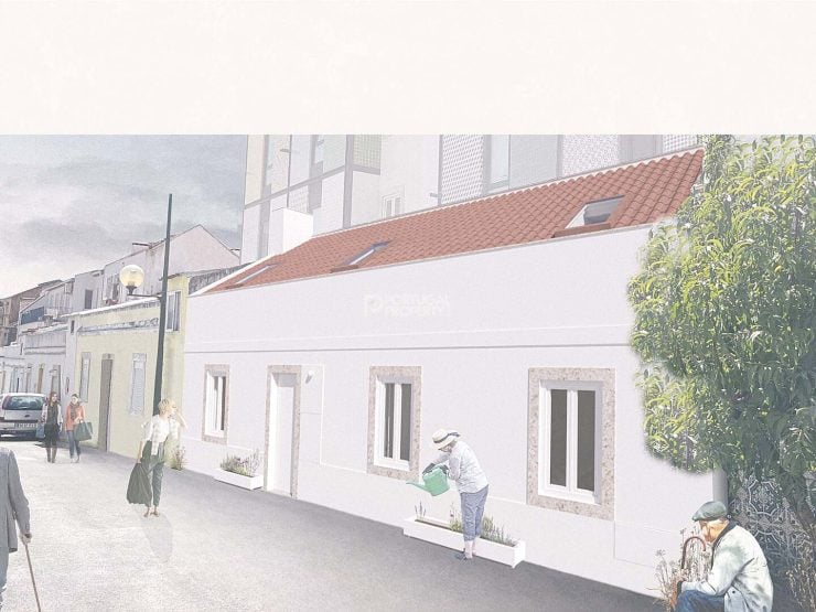 Renovated two-bedroom house in Campo de Ourique