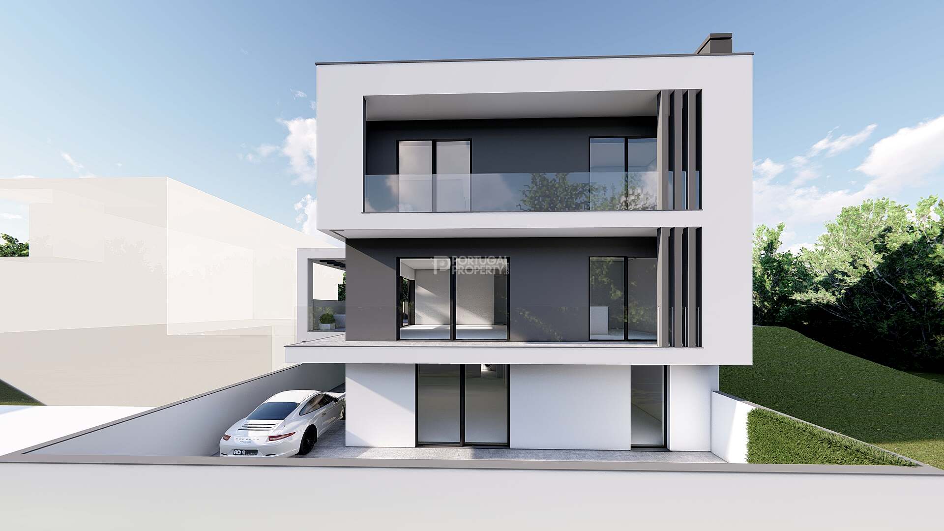 Stunning 3-Storey Villa With High-Quality Finishes In Mexilhoeira Grande, Algarve Stunning 3-Storey Villa With High-Quality Finishes In Mexilhoeira Grande, Algarve