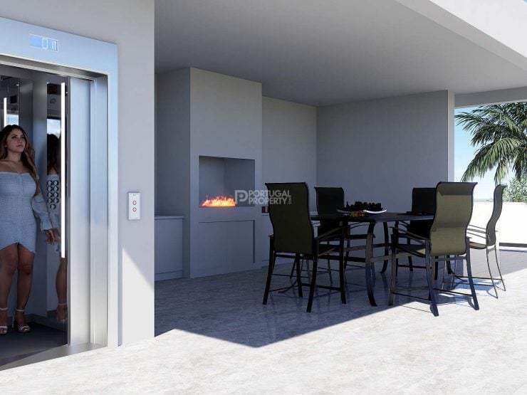 Luxury Villa Under Construction with Stunning Sea View – Cristo Rei, Caniço